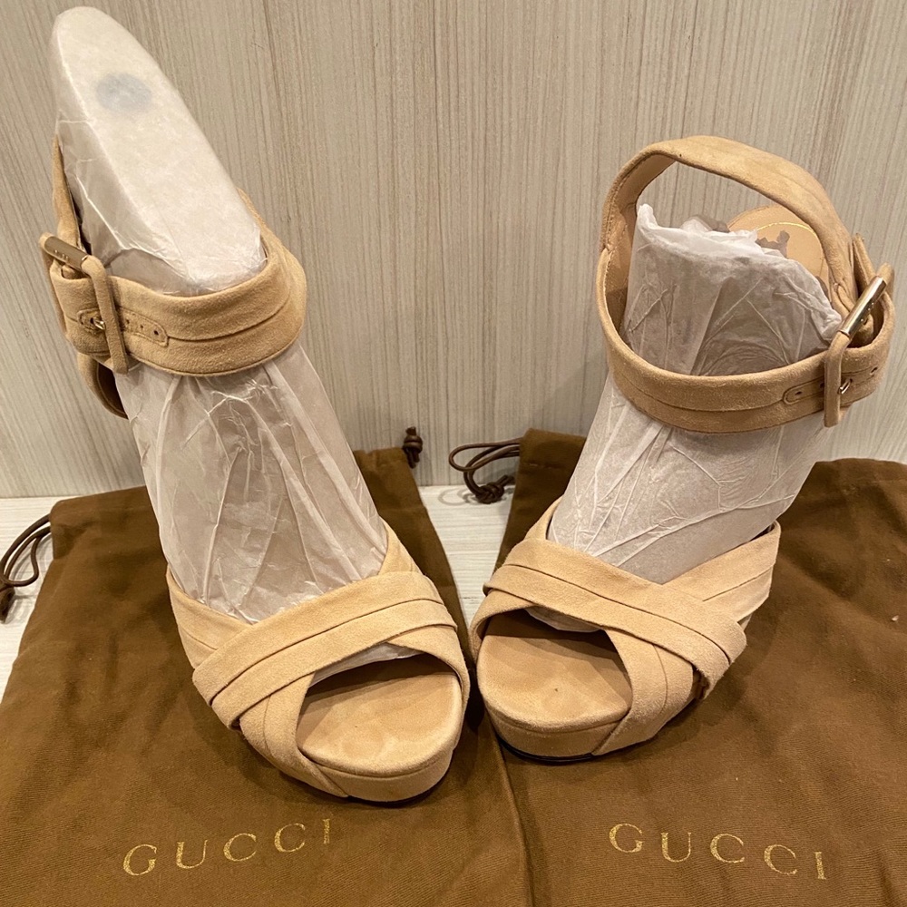 Gucci Strappy High Heels